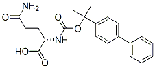 CAS 登录号：25692-86-8， N2-[(1-[1,1'-联苯]-4-基-1-甲基乙氧基)羰基]-L-谷氨酰胺