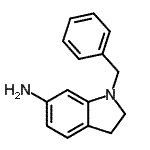 CAS 登录号：256924-07-9， 1-苄基-6-吲哚啉胺