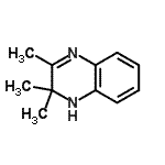 CAS 登录号：25716-39-6， 2,2,3-三甲基-1,2-二氢喹喔啉