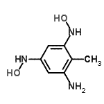 CAS 登录号：257301-26-1， N<sup>1</sup>,N<sup>5</sup>-二羟基-2-甲基-1,3,5-苯三胺