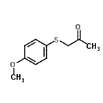 CAS 登录号：25784-84-3， 1-[(4-甲氧基苯基)硫基]丙酮
