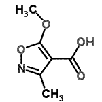 CAS#: 25786-79-2, 5-Methoxy-3-Methyl-1,2-Oxazole-4-Carboxylic Acid