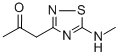 CAS 登录号：257862-97-8， 1-(5-甲基氨基-[1,2,4]噻二唑-3-基)-丙-2-酮
