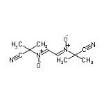 CAS 登录号：257869-89-9， 2,2'-{(1Z,2Z)-1,2-乙二基二[(Z)-氧代-lambda<sup>5</sup>-氮烷基亚基]}二(2-甲基丙腈)