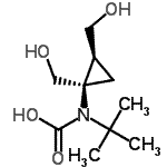 CAS 登录号：257878-00-5， [(1R,2S)-1,2-二(羟基甲基)环丙基](2-甲基-2-丙基)氨基甲酸