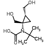 CAS 登录号：257878-01-6， [(1S,2R)-1,2-二(羟基甲基)环丙基](2-甲基-2-丙基)氨基甲酸