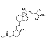 CAS 登录号:2579-08-0, (3S,5Z,7E,14Xi,22E)-9,10-开环麦角甾-5,7,10,22-四烯-3-基乙酸酯