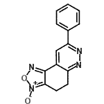 CAS 登录号：257932-08-4， 8-苯基-4,5-二氢[1,2,5]恶二唑并[3,4-f]噌啉3-氧化物