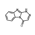 CAS 登录号：257955-44-5， [1,2,4]三嗪并[4,3-a]苯并咪唑-4(10H)-酮