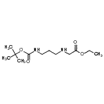 CAS#: 258332-57-9, Ethyl N-[3-({[(2-Methyl-2-Propanyl)Oxy]Carbonyl}Amino)Propyl]Glycinate
