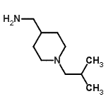 CAS 登录号：258345-24-3， 1-(1-异丁基-4-哌啶基)甲胺