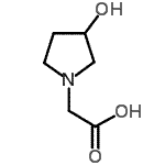 CAS 登录号：258530-57-3， (3-羟基-1-吡咯烷基)乙酸