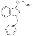 CAS 登录号：25854-83-5， 1-(苯基甲基)-3-(2-丙烯-1-基氧基)-1H-吲唑