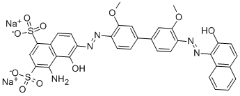 CAS#: 2586-57-4, Direct Blue 22