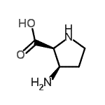 CAS 登录号：25876-88-4， (3R)-3-氨基-L-脯氨酸