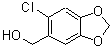 CAS # 2591-25-5, (6-Chloro-1,3-Benzodioxol-5-Yl)Methanol