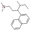 CAS 登录号:25913-45-5, N,N-二甲基-gamma-(1-甲基丙基)-1-萘-1-丙胺