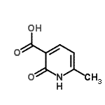 CAS 登录号：259537-47-8， 2-羟基-6-甲基烟酸
