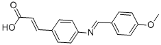 CAS#: 25959-50-6, 4-[(4-Methoxybenzylidene)Amino]Cinnamic Acid