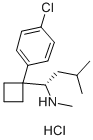 CAS#: 259731-39-0, (alphaS-1-(4-Chlorophenyl)-N-Methyl-alpha-(2-Methylpropyl)-Cyclobutanemethanamine Hydrochloride (1:1)