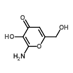 CAS#: 25991-83-7, 2-Amino-3-Hydroxy-6-(Hydroxymethyl)-4H-Pyran-4-One
