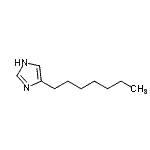 CAS 登录号：260050-43-9， 4-庚基-1H-咪唑