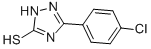 CAS 登录号：26028-65-9， 3-(4-氯苯基)-1,2,4-三唑-5-硫醇