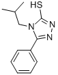 CAS#: 26029-10-7, 2,4-Dihydro-4-(2-Methylpropyl)-5-Phenyl-3H-1,2,4-Triazole-3-Thione