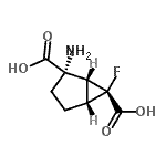 CAS#: 260353-65-9, (1R,2S,5R,6R)-2-Amino-6-Fluorobicyclo[3.1.0]Hexane-2,6-Dicarboxylic Acid