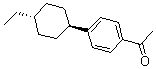 CAS 登录号：260415-81-4， 1-[4-(反式-4-乙基环己基)苯基]-乙酮