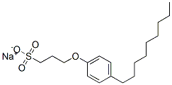 CAS 登录号：26051-50-3， 3-(4-壬基苯氧基)丙烷磺酸钠
