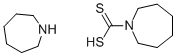 CAS#: 2608-11-9, Hexahydro-1H-azepine-1-carbodithioic acid, compd. with hexahydro-1H-azepine (1:1)
