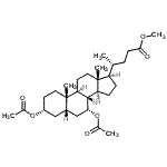 CAS#: 2616-71-9, Methyl (3alpha,5beta,7alpha)-3,7-Diacetoxycholan-24-Oate