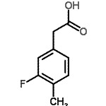 CAS 登录号：261951-74-0， (3-氟-4-甲基苯基)乙酸