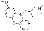 CAS 登录号:2622-31-3, (2S)-3-(2-甲氧基吩噻嗪-10-基)-N,N,2-三甲基丙烷-1-胺