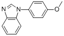 CAS#: 2622-61-9, 1-(4-Methoxyphenyl)-1H-Benzimidazole