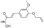 CAS#: 26228-04-6, 3-(4-Allyloxy-3-Methoxyphenyl)-2-Propenehydroxamic Acid