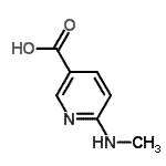 CAS 登录号：262296-02-6， 6-(甲基氨基)烟酸