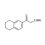 CAS 登录号：2623-25-8， 3-氧代-3-(5,6,7,8-四氢-2-萘基)丙腈