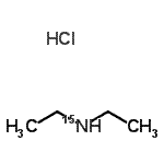 CAS 登录号：262601-45-6， N-乙基乙烷(<sup>15</sup>N)胺盐酸盐(1:1)