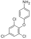 CAS 登录号：26306-61-6， 4-(2,4,6-三氯苯氧基)苯胺