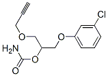 CAS 登录号:26309-87-5, 1-(3-氯苯氧基)-3-(2-丙炔基氧基)-2-丙醇氨基甲酸酯