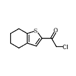 CAS 登录号：263148-69-2， 2-氯-1-(4,5,6,7-四氢-1-苯并噻吩-2-基)乙酮
