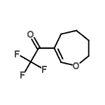 CAS 登录号：263840-03-5， 2,2,2-三氟-1-(4,5,6,7-四氢-3-氧杂卓基)乙酮