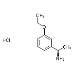 CAS#: 263893-81-8, (1R)-1-(3-Ethoxyphenyl)Ethanamine Hydrochloride (1:1)