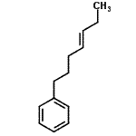 CAS 登录号：26447-65-4， (4E)-4-庚烯-1-基苯