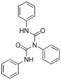 CAS 登录号:2645-39-8, 1,3-二(苯基)-1-(苯基氨基甲酰)脲