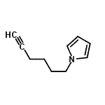 CAS 登录号：264873-44-1， 1-(5-己炔-1-基)-1H-吡咯