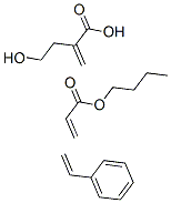 CAS#: 26587-25-7, 2-Propenoic Acid, Butyl Ester, Polymer With Ethenylbenzene And 2-Hydroxyethyl 2-Propenoate