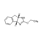 CAS 登录号：265978-66-3， (3aR,8aS)-2-乙氧基-1,3A,8,8A-四氢茚并[1,2-d]咪唑